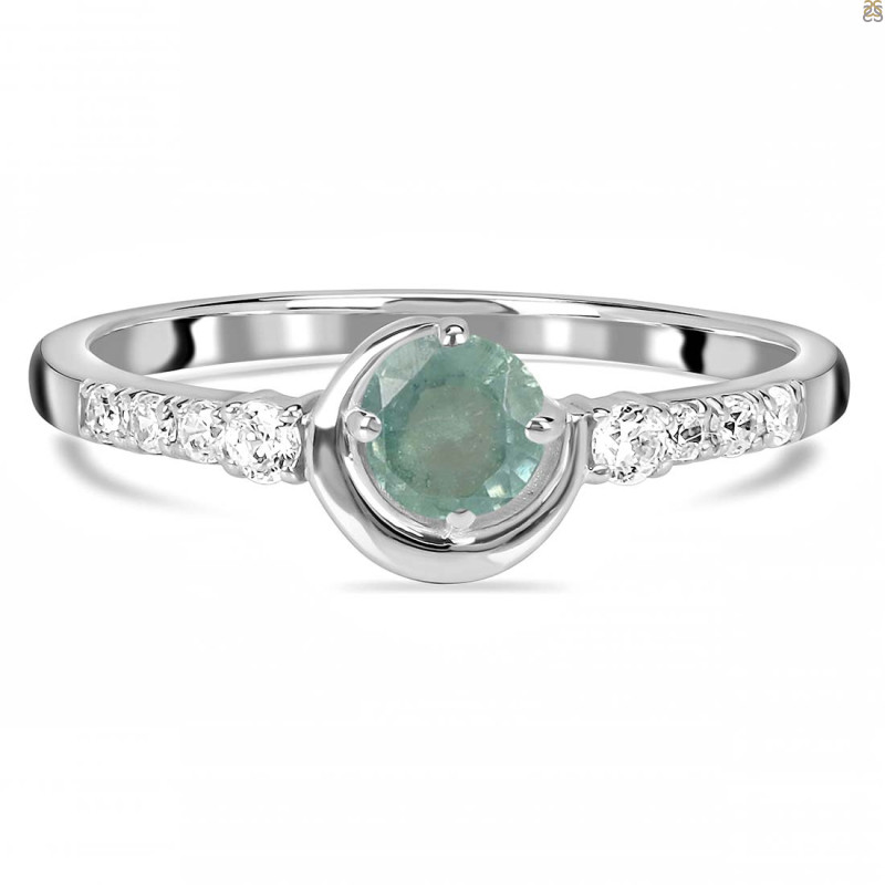 Kyanite (Green) Ring KYN-RDR-2292-G.