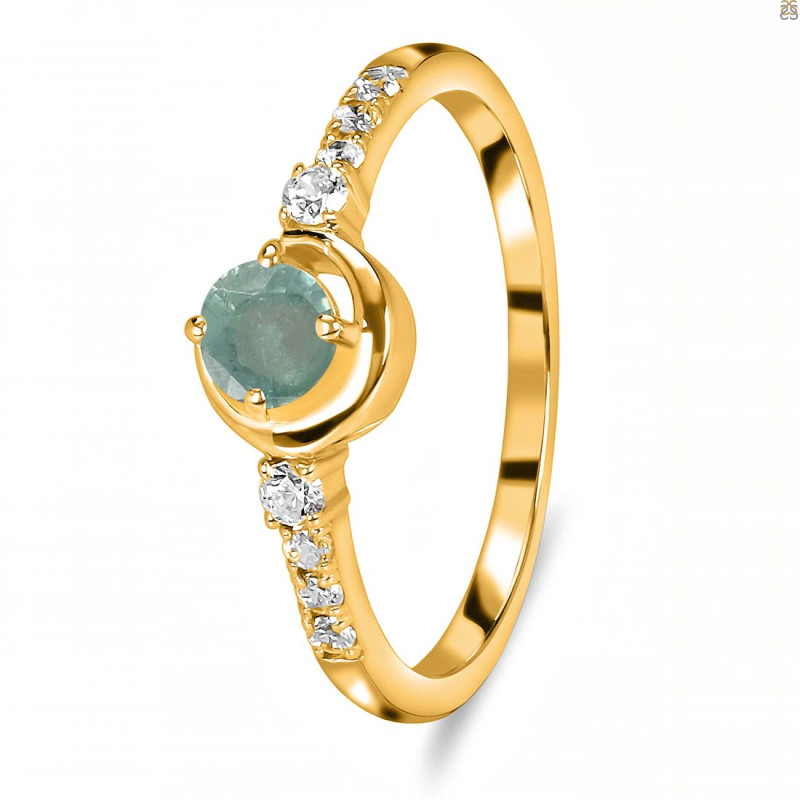 Kyanite (Green) Ring KYN-RDR-2292-G.
