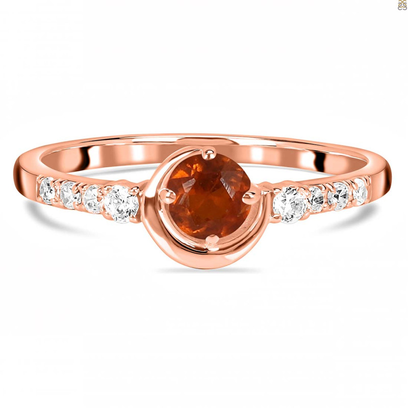 Kyanite (Orange) Ring KYN-RDR-2292-O.