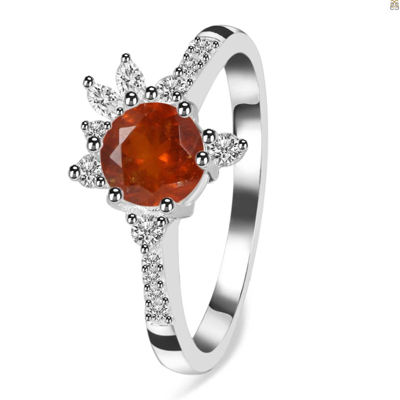 Kyanite (Orange) Ring