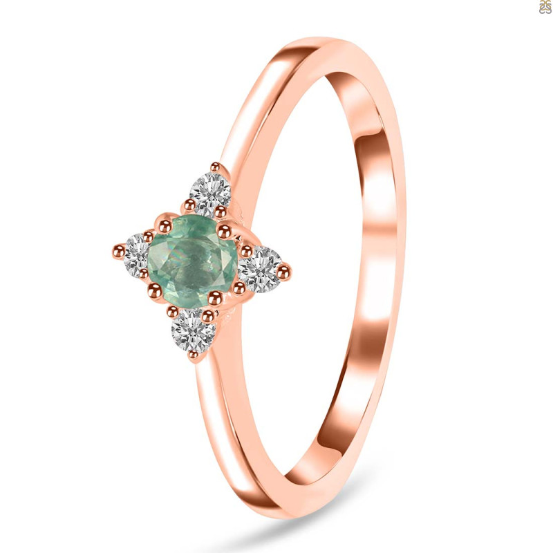 Kyanite (Green) Ring KYN-RDR-2541-G.