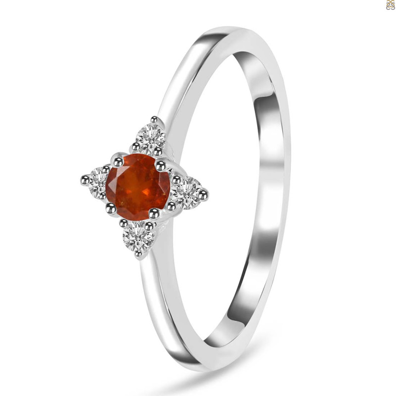 Kyanite (Orange) Ring