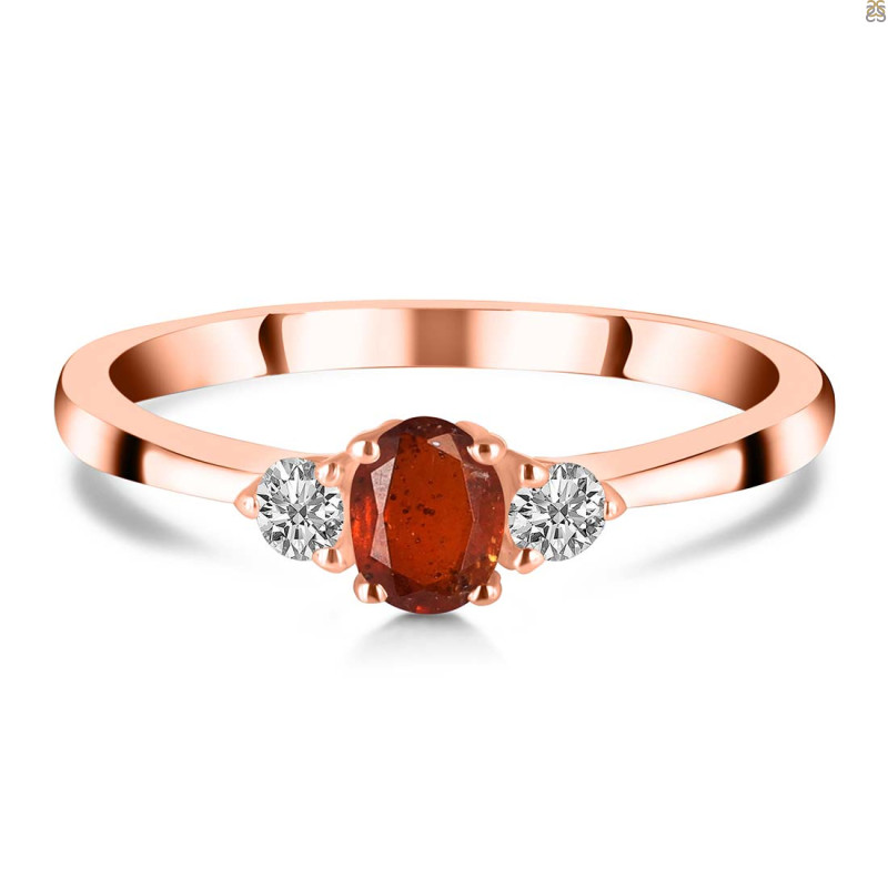 Kyanite (Orange) Ring KYN-RDR-2542-O.