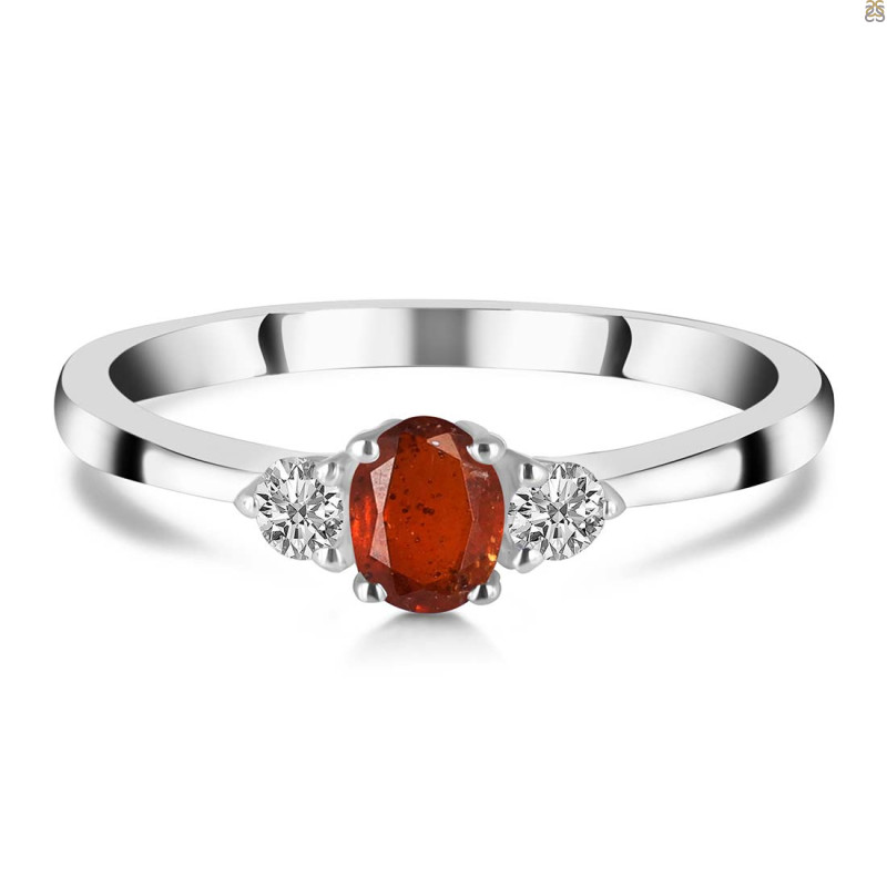 Kyanite (Orange) Ring KYN-RDR-2542-O.