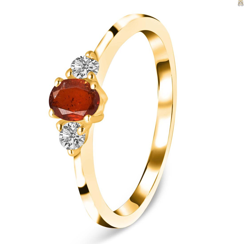Kyanite (Orange) Ring KYN-RDR-2542-O.