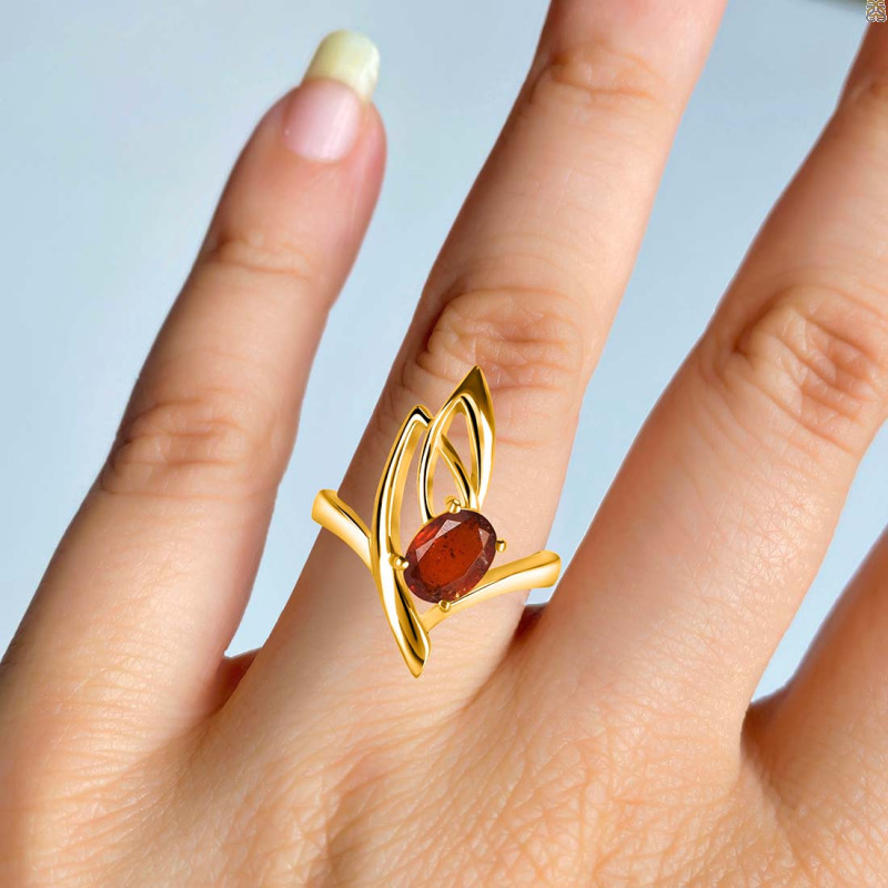 Kyanite (Orange) Ring KYN-RDR-33-O.