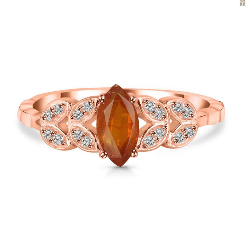 Kyanite (Orange) Ring KYN-RDR-355-O.