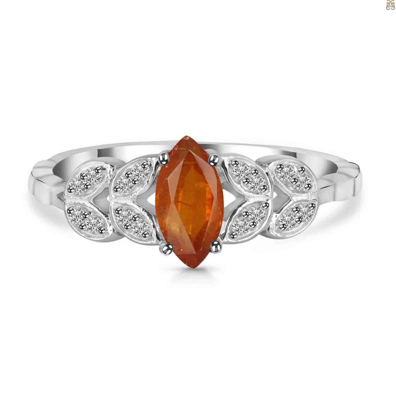 Kyanite (Orange) Ring KYN-RDR-355-O.