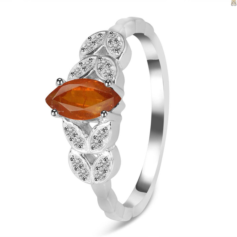 Kyanite (Orange) Ring