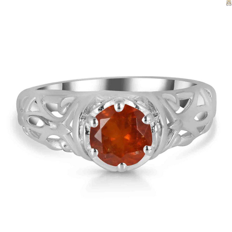 Kyanite (Orange) Ring KYN-RDR-363-O.