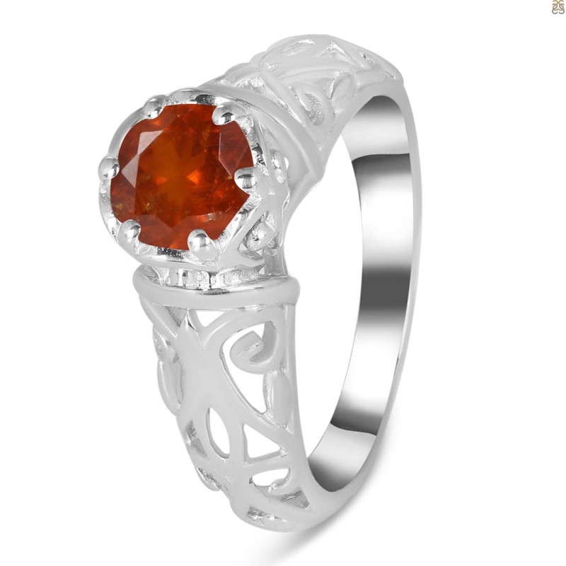 Kyanite (Orange) Ring