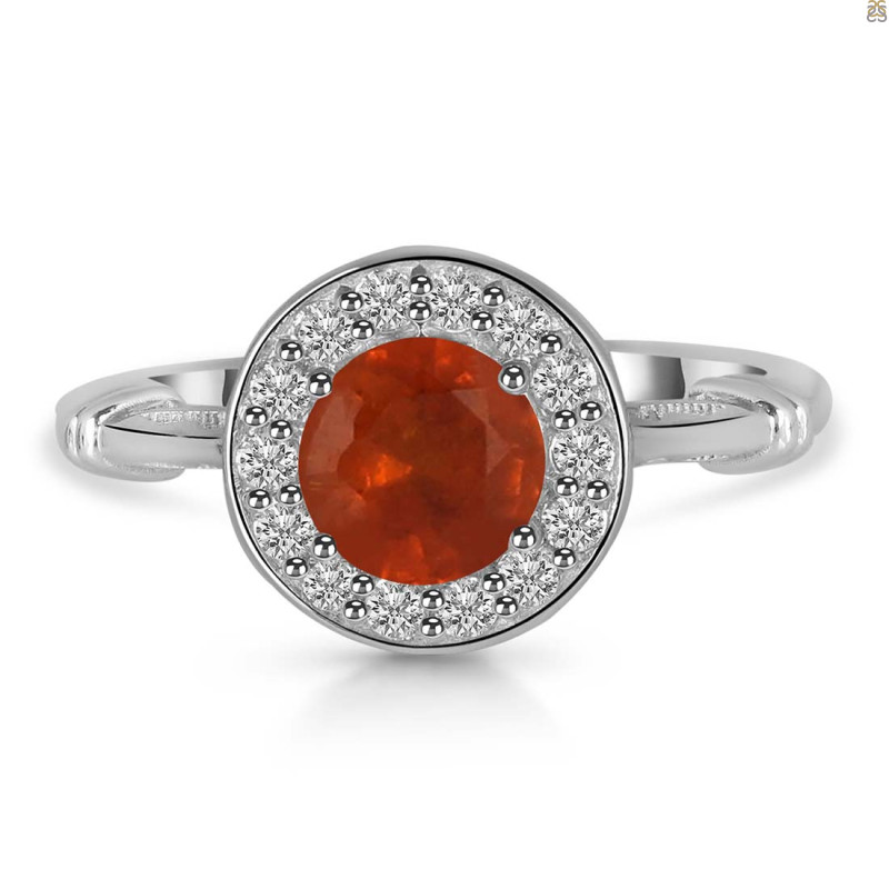 Kyanite (Orange) Ring KYN-RDR-364-O.
