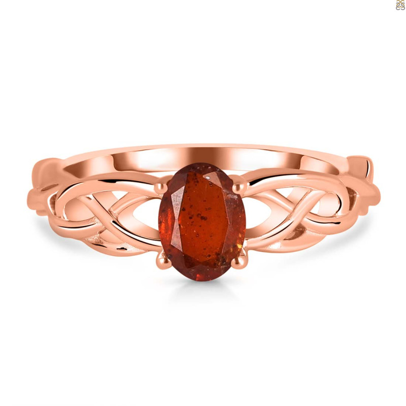 Kyanite (Orange) Ring KYN-RDR-369-O.