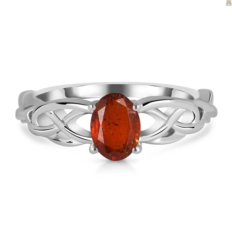 Kyanite (Orange) Ring KYN-RDR-369-O.