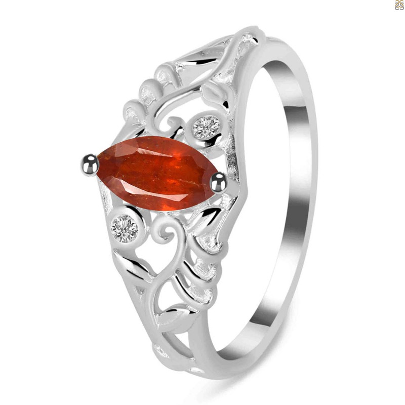 Kyanite (Orange) Ring