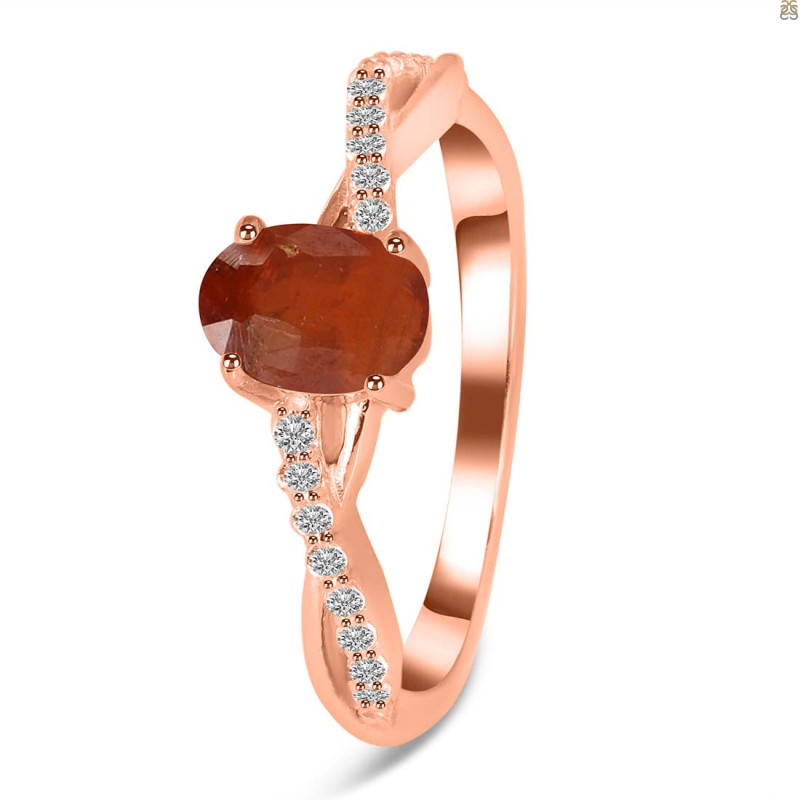 Kyanite (Orange) Ring KYN-RDR-376-O.