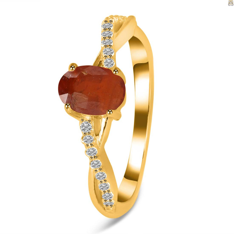 Kyanite (Orange) Ring KYN-RDR-376-O.