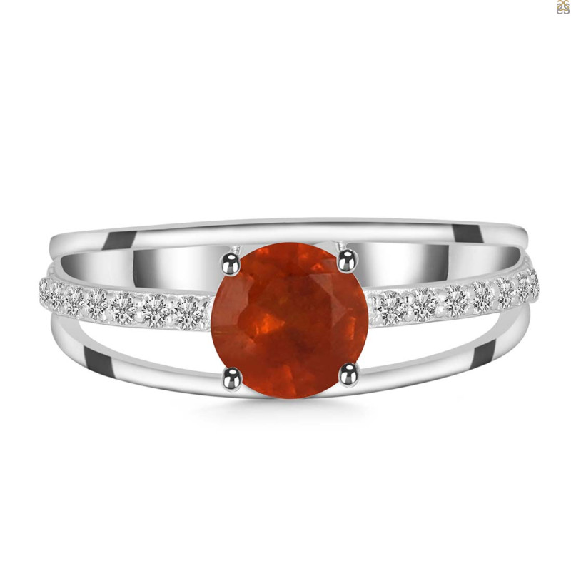 Kyanite (Orange) Ring KYN-RDR-377-O.