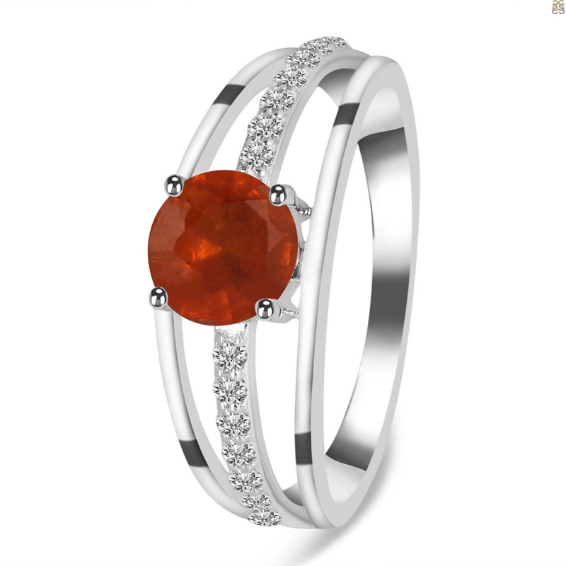 Kyanite (Orange) Ring