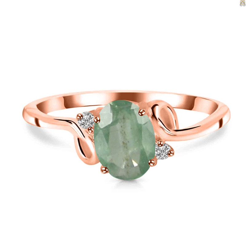 Kyanite (Green) Ring KYN-RDR-383-G.
