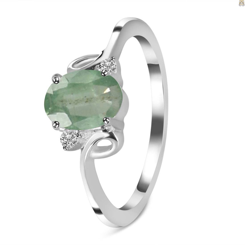 Kyanite (Green) Ring