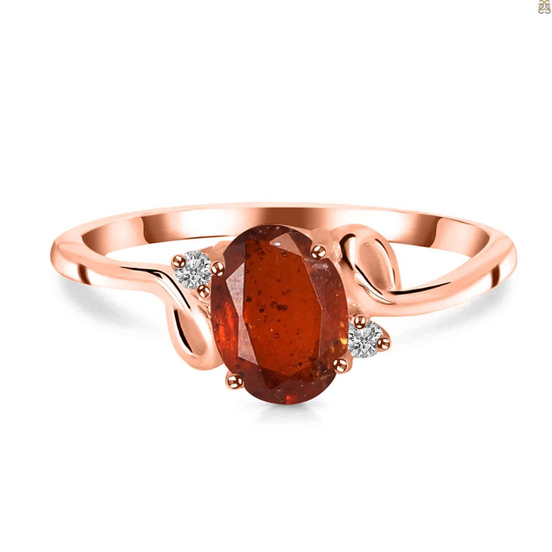 Kyanite (Orange) Ring KYN-RDR-383-O.