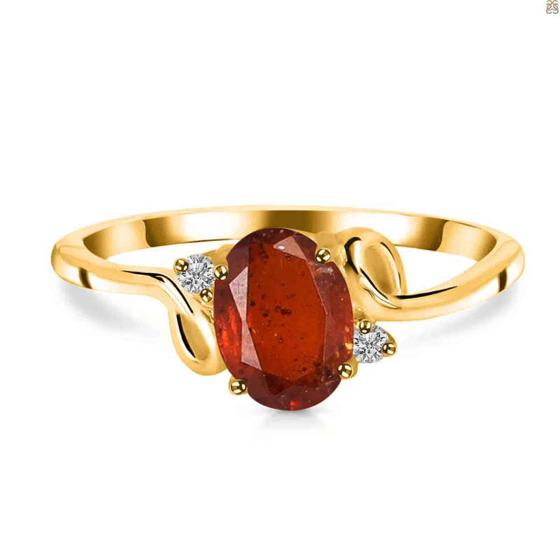 Kyanite (Orange) Ring KYN-RDR-383-O.