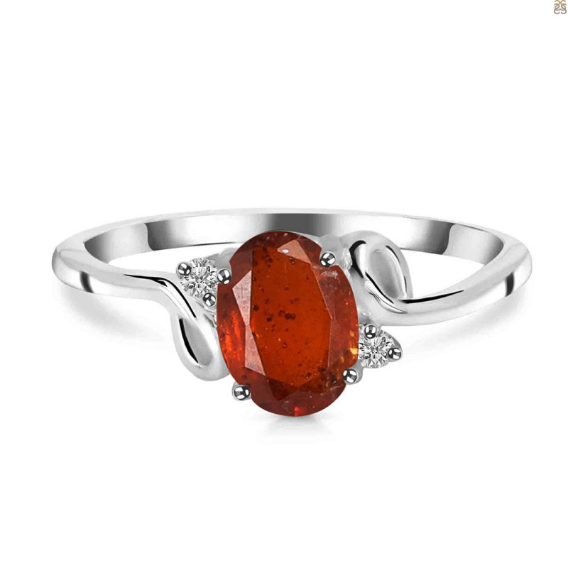 Kyanite (Orange) Ring KYN-RDR-383-O.