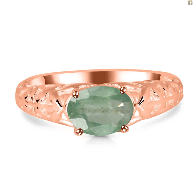 Kyanite (Green) Ring KYN-RDR-385-G.