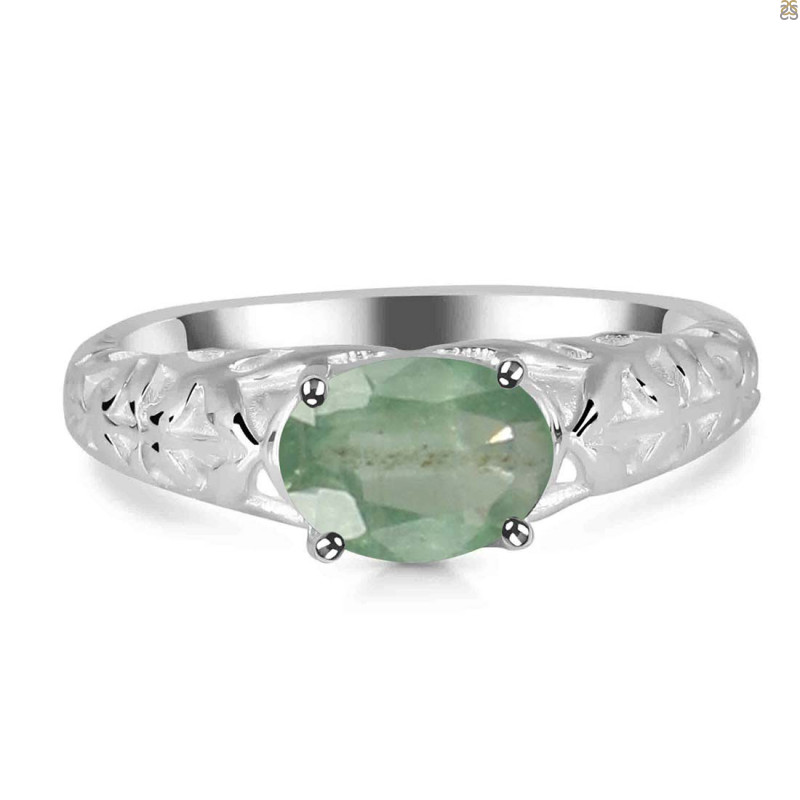 Kyanite (Green) Ring KYN-RDR-385-G.