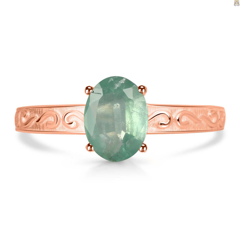 Kyanite (Green) Ring KYN-RDR-394-G.