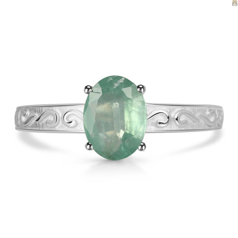 Kyanite (Green) Ring KYN-RDR-394-G.