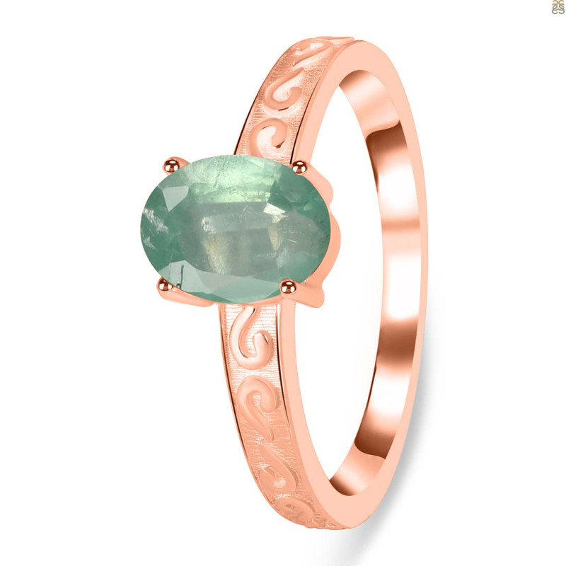 Kyanite (Green) Ring KYN-RDR-394-G.