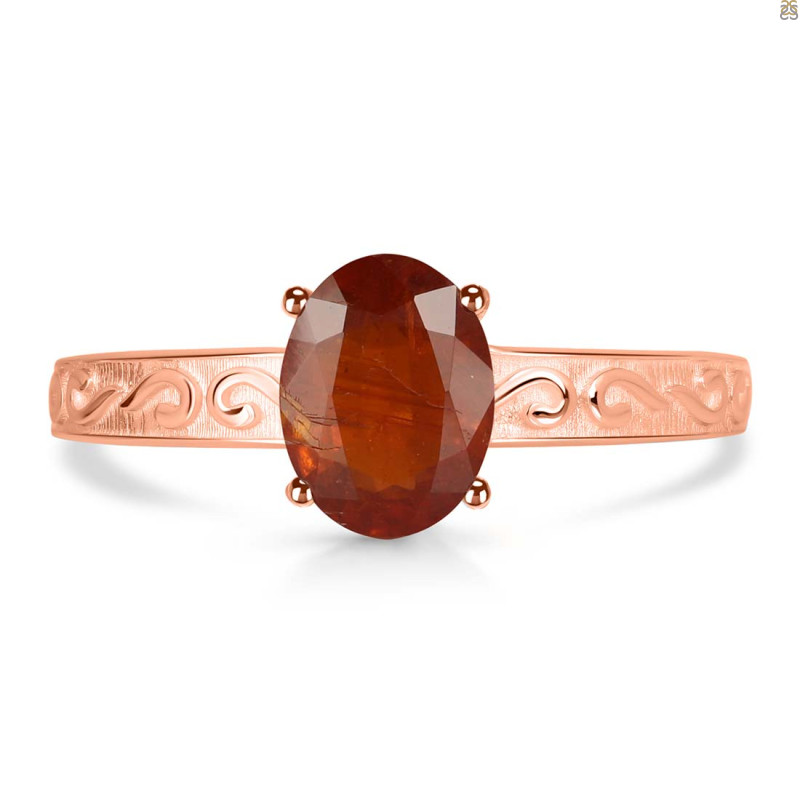 Kyanite (Orange) Ring KYN-RDR-394-O.