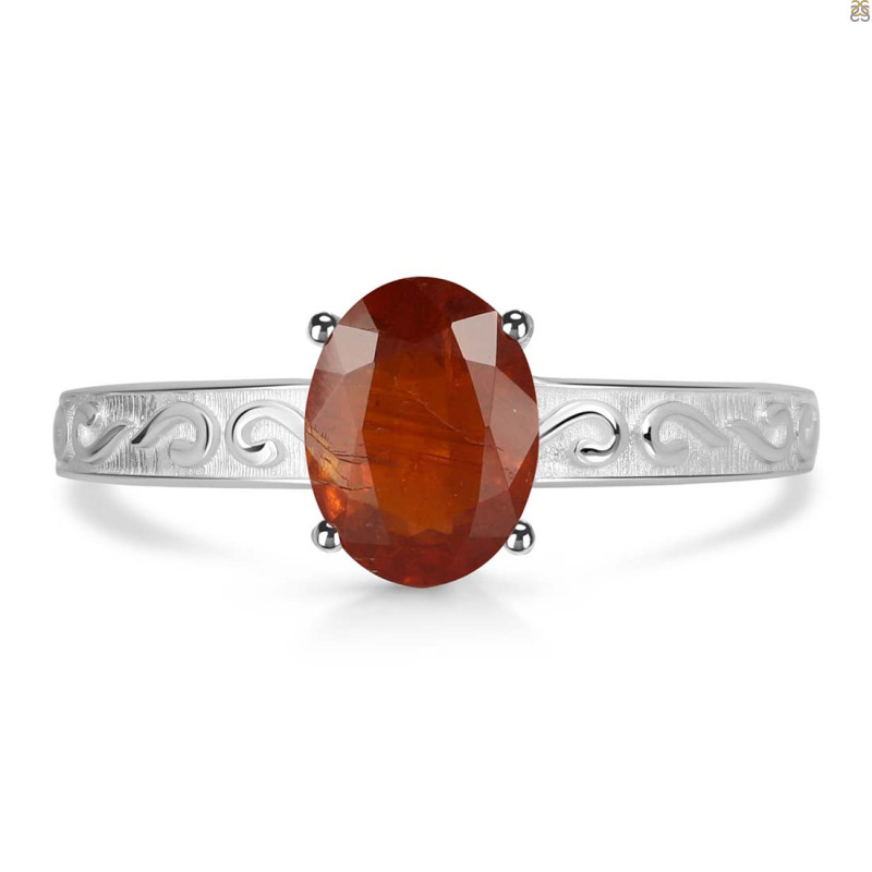 Kyanite (Orange) Ring KYN-RDR-394-O.