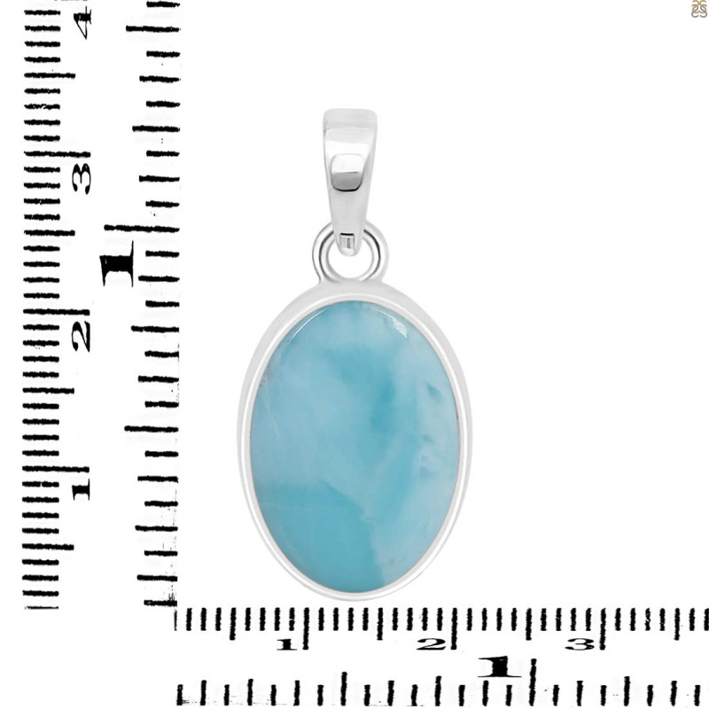 Larimar Pendant-SP LAR-1-1017
