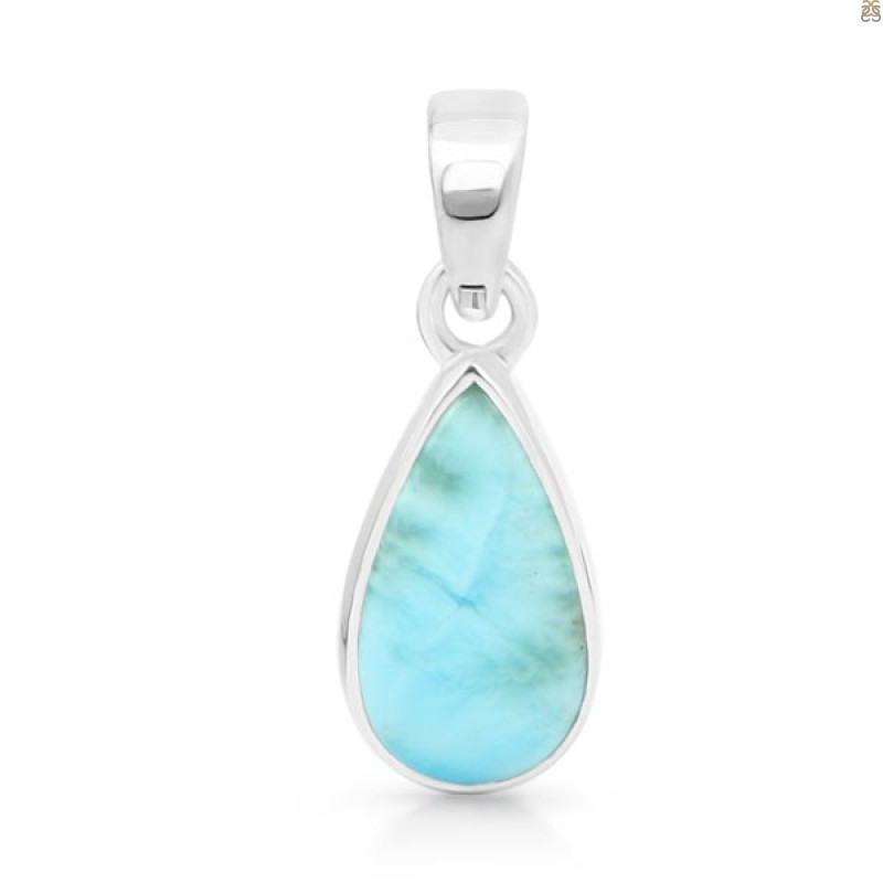 Close Out Larimar Pendant-SP LAR-CO-1-1201
