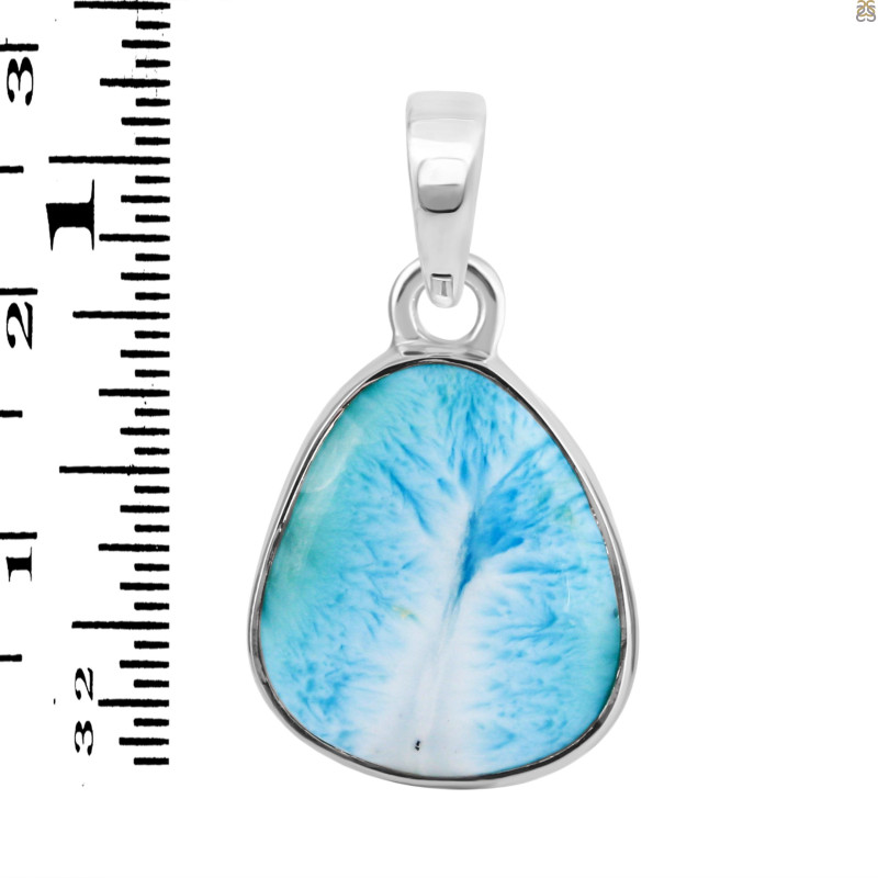 Close Out Larimar Pendant-SP LAR-CO-1-1468