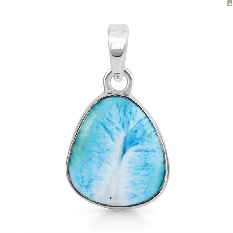 Close Out Larimar Pendant-SP LAR-CO-1-1468
