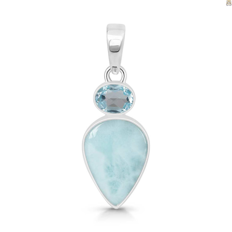 Larimar Pendant-2SP LAR-1-254