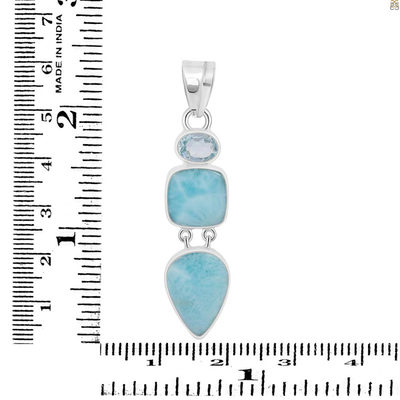 Larimar Pendant-2SP LAR-1-276