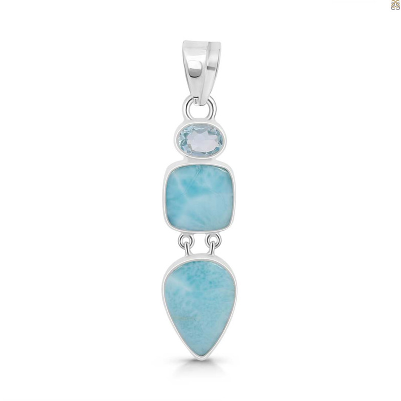 Larimar Pendant-2SP LAR-1-276