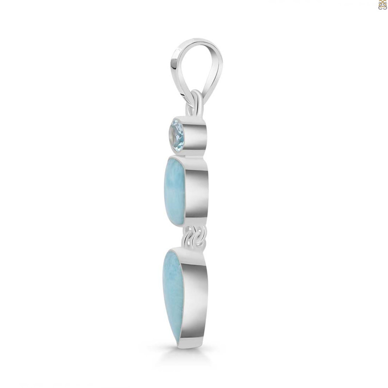 Larimar Pendant-2SP LAR-1-276