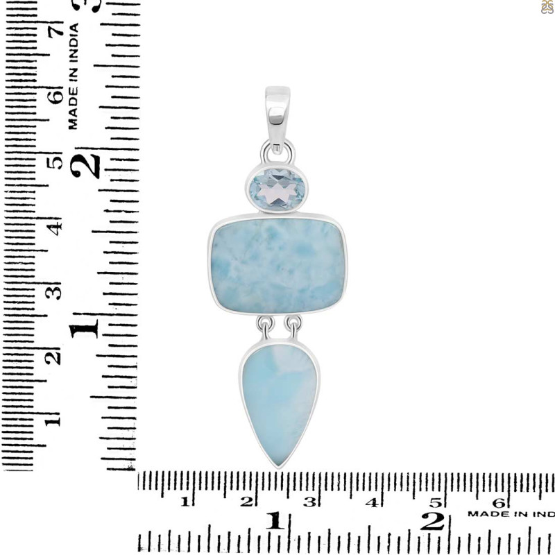 Larimar Pendant-2SP LAR-1-285