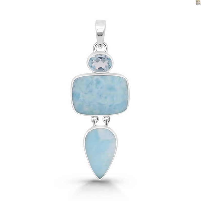 Larimar Pendant-2SP LAR-1-285