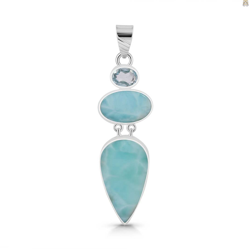 Larimar Pendant-2SP LAR-1-302