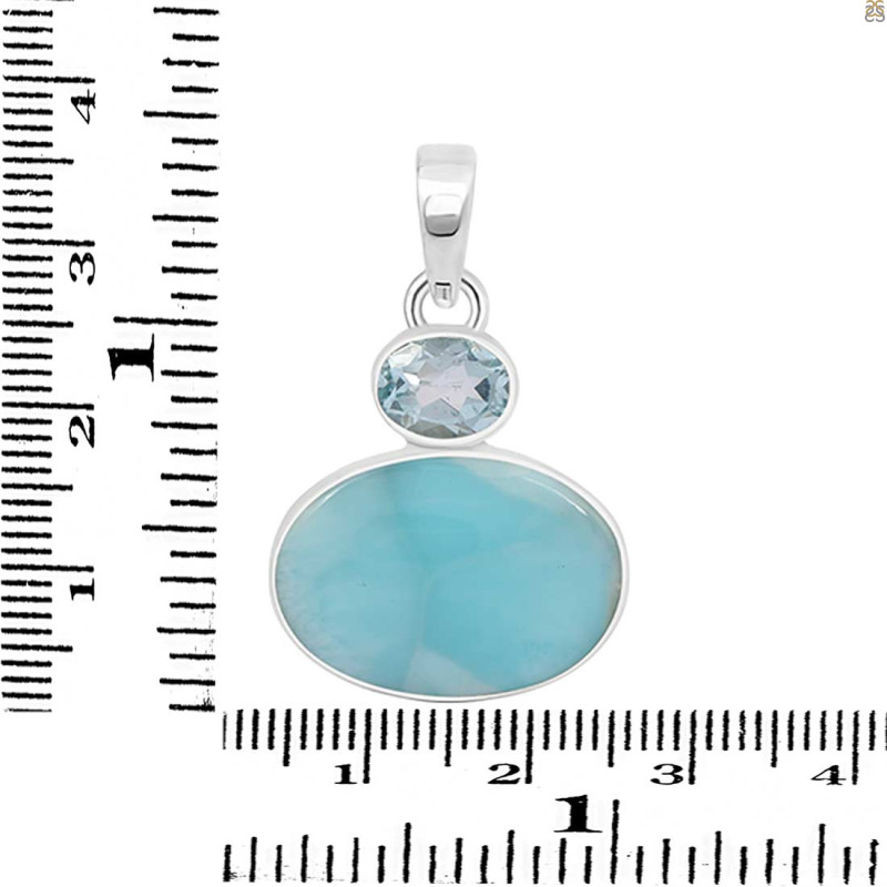 Larimar Pendant-2SP LAR-1-309