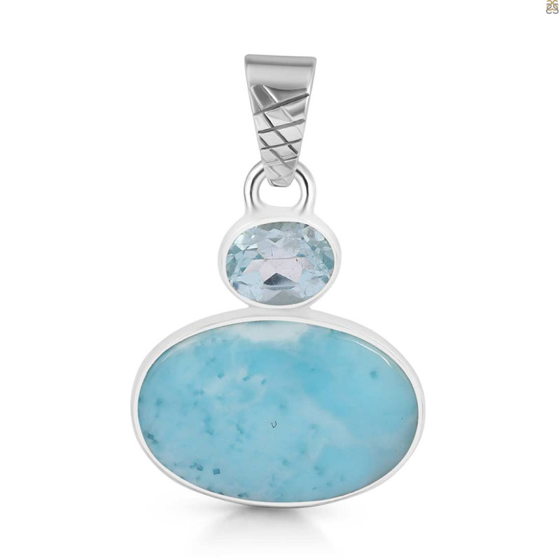 Larimar Pendant-2SP LAR-1-338