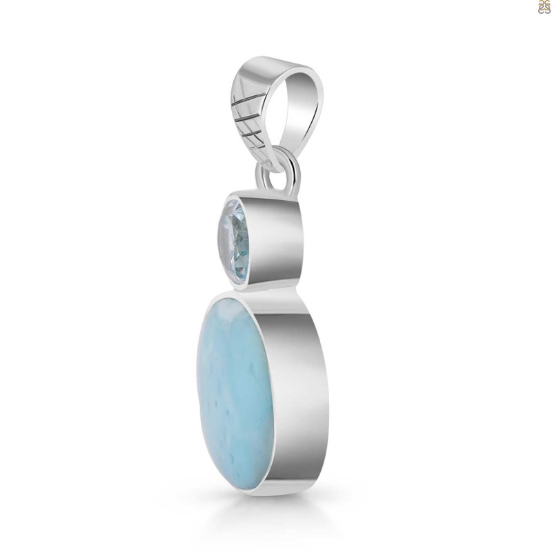 Larimar Pendant-2SP LAR-1-338