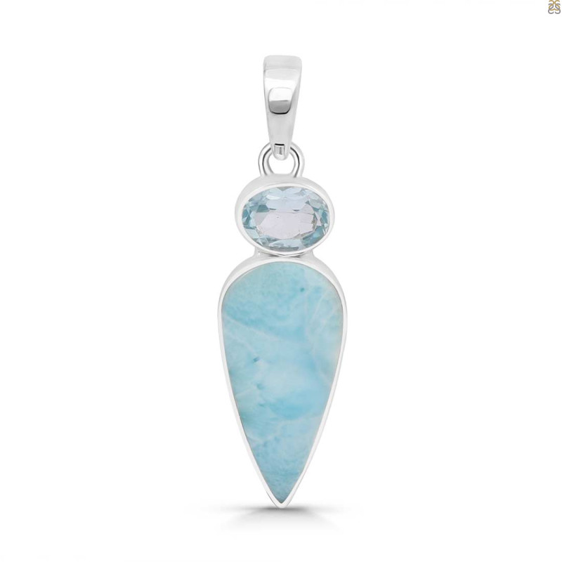 Larimar Pendant-2SP LAR-1-341